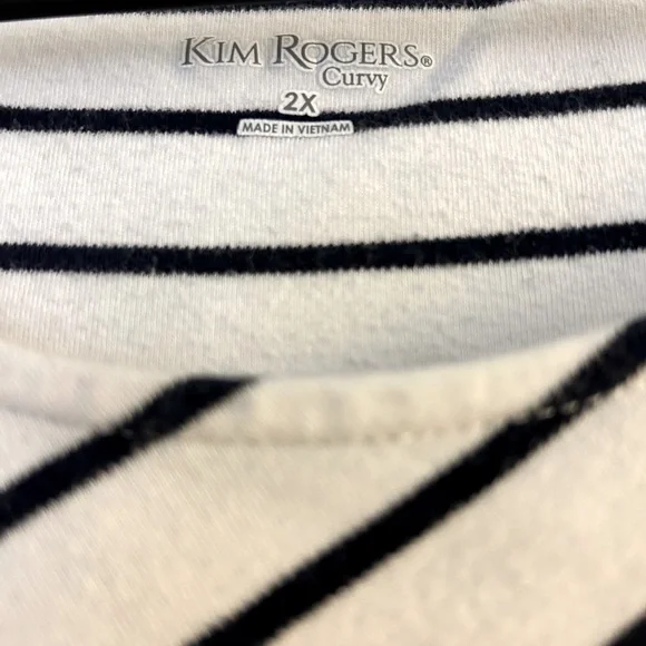 Kim Rogers Striped Top - Picture 3 of 3